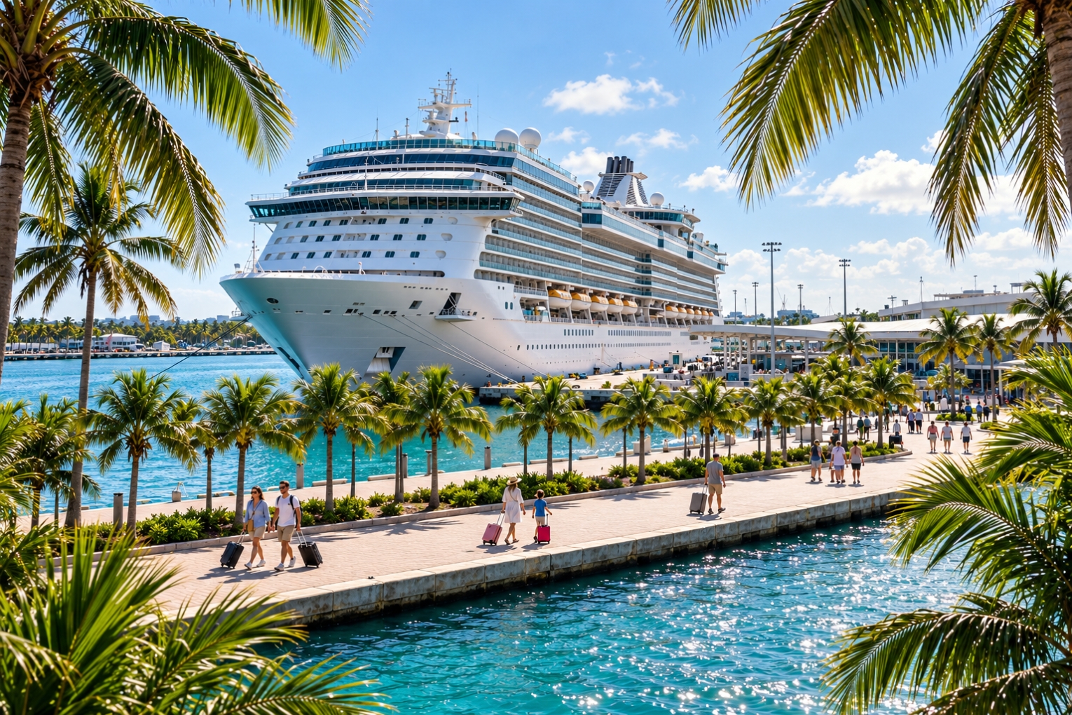 luxury cruise land